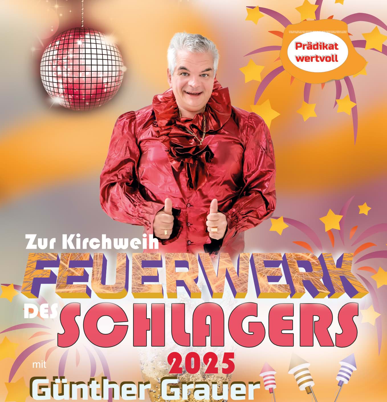 Bild von Feuerwerk des Schlagers